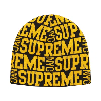 Pre-owned Supreme Reversible Camo Beanie 'black' | Men's Size Onesize