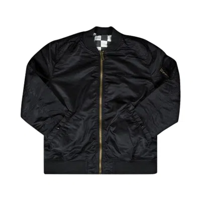 Pre-owned Supreme Reversible Checkered Ma-1 'black' | Men's Size M