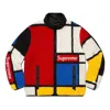 Supreme Reversible Colorblocked Fleece Jacket 'multi-color'