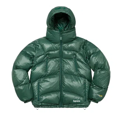 Pre-owned Supreme Reversible Featherweight Down Puffer Jacket 'olive' In Green