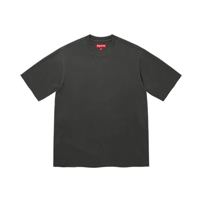 Pre-owned Supreme Rhinestone Script Short-sleeve Top 'black' | Men's Size L