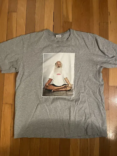 Pre-owned Supreme Rick Rubin Tshirt In Gray