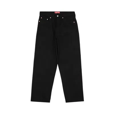 Pre-owned Supreme Rigid Baggy Selvedge Jean 'rigid Black' | Men's Size 36