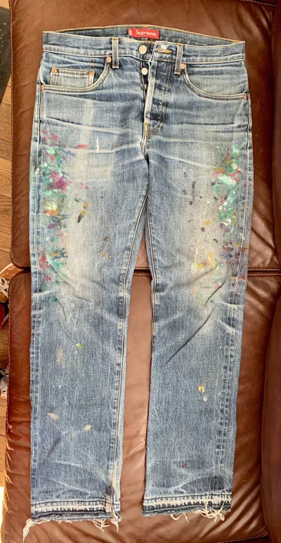 Pre-owned Supreme Rigid Slim Jeans