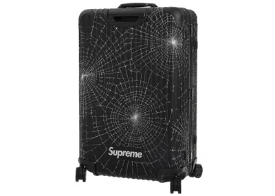 Pre-owned Supreme Rimowa Checkin L In Black
