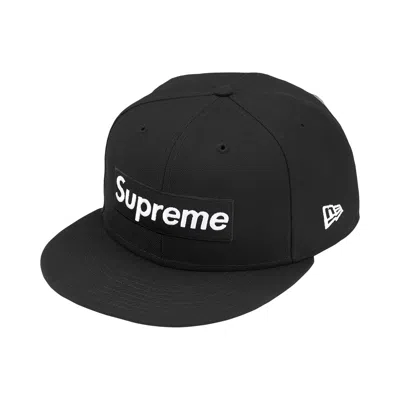 Pre-owned Supreme Rings Box Logo New Era 'black' | Men's Size 8