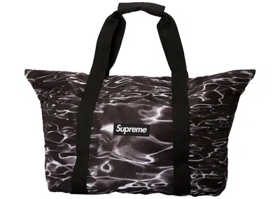 Pre-owned Supreme Ripple Packable Tote In Black