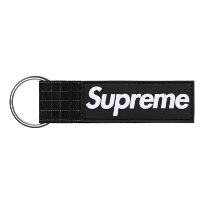 Supreme Ripstop Keychain Ss24 'black'
