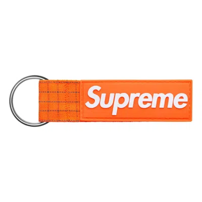 Supreme Ripstop Keychain Ss24 'orange'