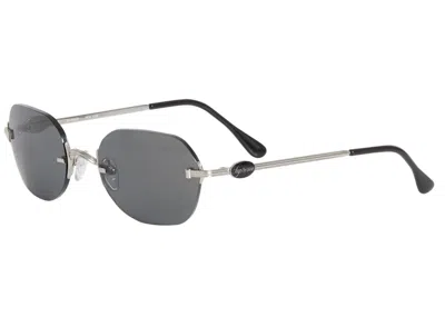 Pre-owned Supreme River Sunglasses In Silver