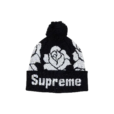 Pre-owned Supreme Rose Beanie 'black'