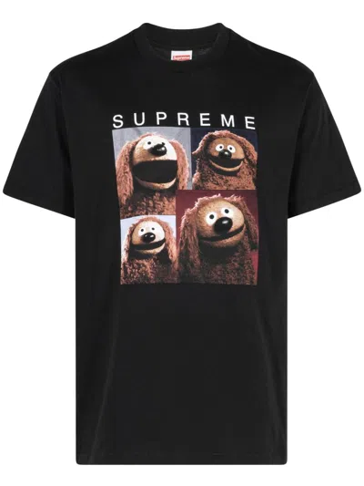Supreme Rowlf T-shirt In Black