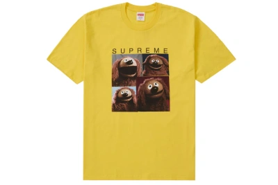 Pre-owned Supreme Rowlf Tee Yellow