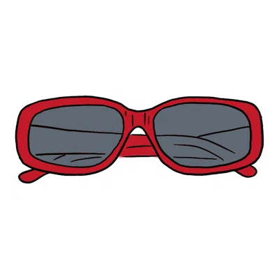 Pre-owned Supreme Royce Sunglasses In Red