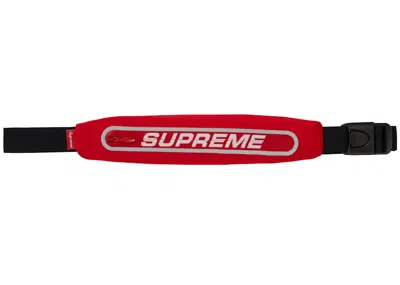 Pre-owned Supreme Running Waist Bag In Red