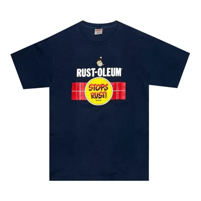 Pre-owned Supreme Rustoleum Tee 'blue' | Men's Size L