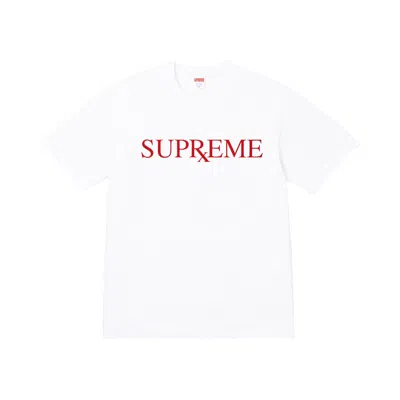 Pre-owned Supreme Rx Tee 'white' | Men's Size Xxl