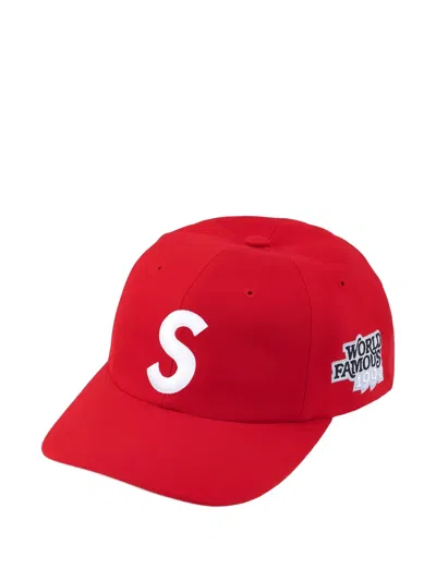 Supreme S Logo 6-panel Cap In Gold