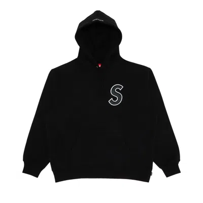 Pre-owned Supreme S Logo Hooded Sweatshirt 'black' | Men's Size Xl