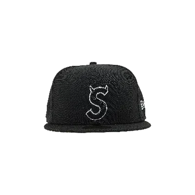 Pre-owned Supreme S Logo New Era 'black'