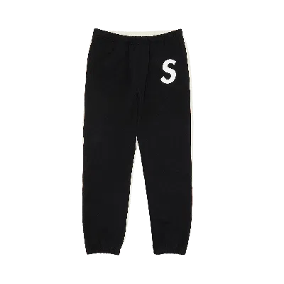 Pre-owned Supreme S Logo Split Sweatpant 'black'