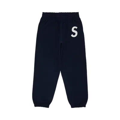 Pre-owned Supreme S Logo Sweatpant 'navy' In Blue