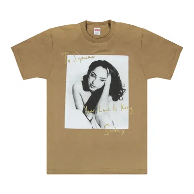 Pre-owned Supreme Sade T-shirt 'mocha' In Brown