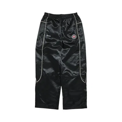 Pre-owned Supreme Satin Track Pant 'black' | Men's Size L