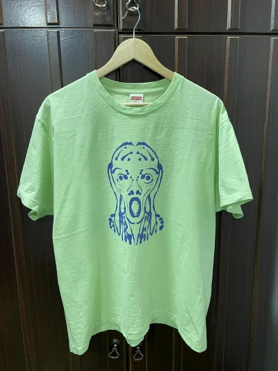 Pre-owned Supreme Scream Tee T-shirt In Green
