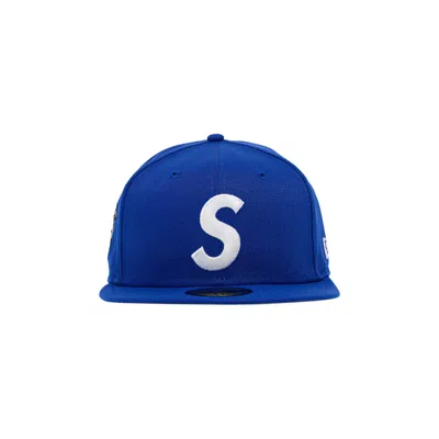 Pre-owned Supreme Screwball S Logo New Era 'royal' | Blue | Men's Size 7.375
