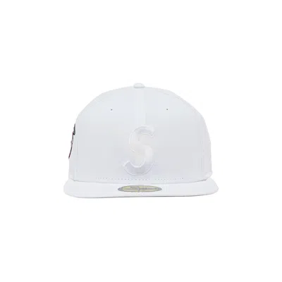 Pre-owned Supreme Screwball S Logo New Era 'white' | Men's Size 7.125