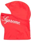 Supreme Script Logo-print Balaclava In Red