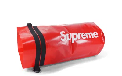Pre-owned Supreme Sealline 5l Nimbus Dry Sack In Red