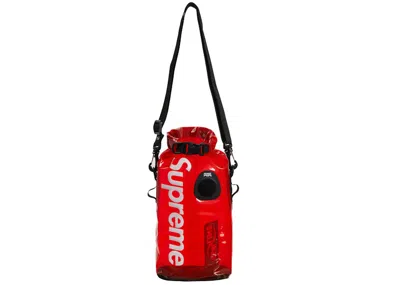 Pre-owned Supreme Sealline Discovery Dry Bag 5l In Red