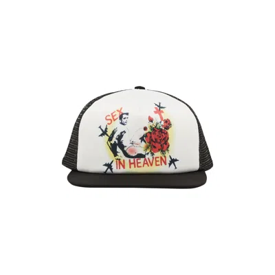 Pre-owned Supreme Sex In Heaven Mesh Back 5-panel 'black' | Men's Size Onesize