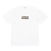 Supreme Shanghai Box Logo T-shirt 'white'