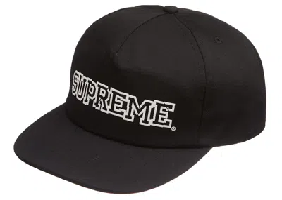 Pre-owned Supreme Shattered Logo 5panel In Black