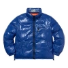 Supreme Shiny Reversible Puffy Jacket 'blue Orange'