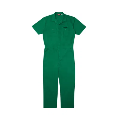 Pre-owned Supreme Short-sleeve Coverall 'green'