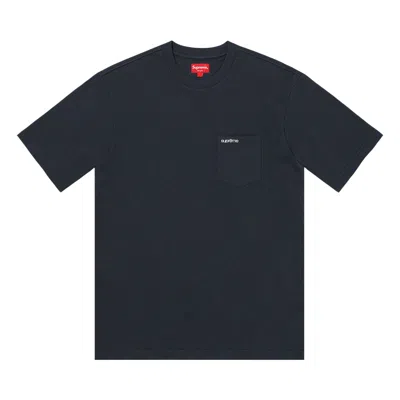 Pre-owned Supreme Short-sleeve Pocket Tee 'black' | Men's Size S
