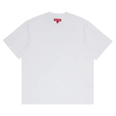 Pre-owned Supreme Short-sleeve Pocket Tee 'white' | Men's Size Xxl