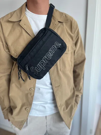 Pre-owned Supreme Shoulder Bag (fw18) (black)