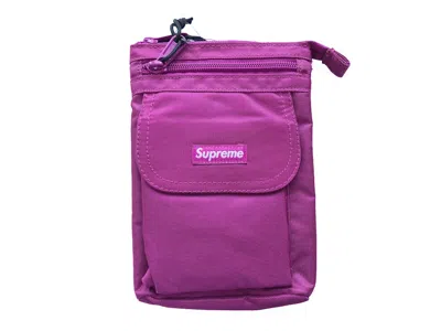 Pre-owned Supreme Shoulder Bag (fw19) In Magenta