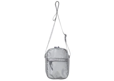 Pre-owned Supreme Shoulder Bag (fw22) In Silver