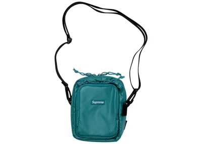 Pre-owned Supreme Shoulder Bag In Dark Teal