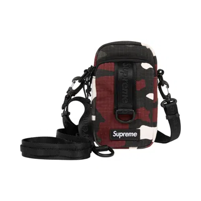 Pre-owned Supreme Shoulder Bag 'red Camo' | Men's Size Onesize