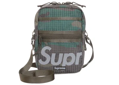 Pre-owned Supreme Shoulder Bag (ss24) In Woodland Camo In Multi