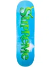 Supreme Shrek Skateboard Deck In Blue