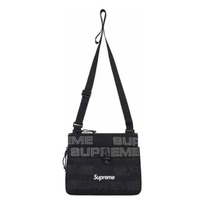 Supreme Side Bag 'black Grey'