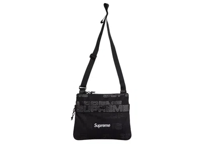 Pre-owned Supreme Side Bag In Black